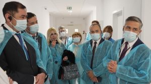 Delegație a Ministerului Sănătății  din Kazahstan, la ANMCS